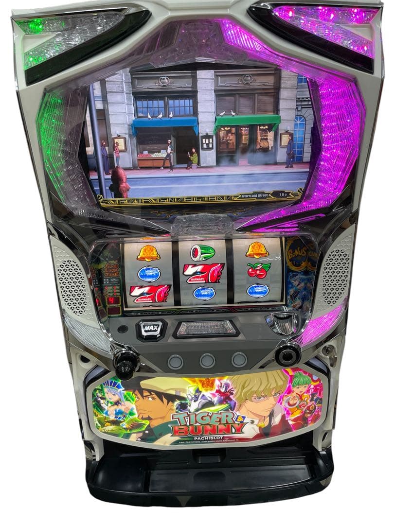 TIGER&BUNNY タイガー&バニー スロット　実機 不要機　動確済み パチスロ TIGER & BUNNY（タイバニ）設定判別・天井・ゾーン・解析