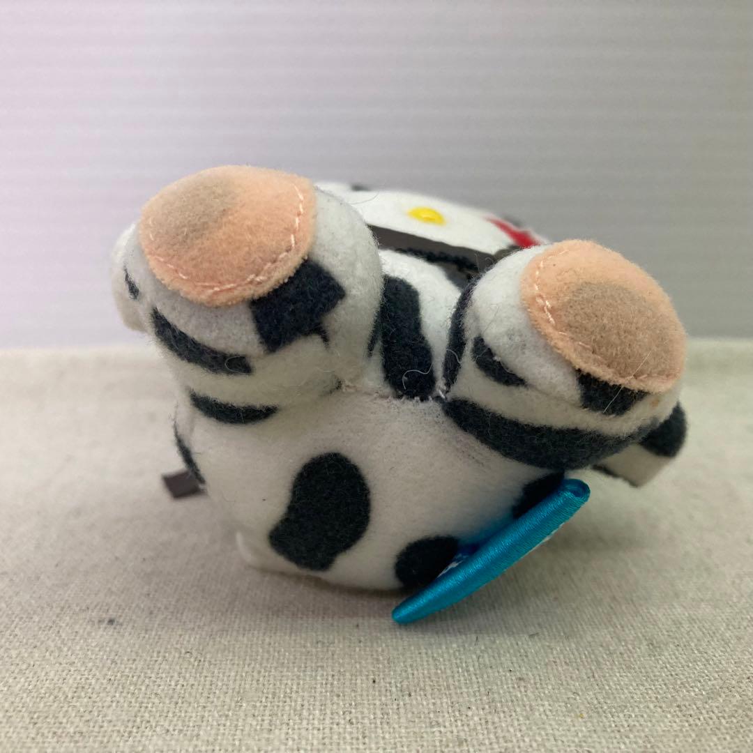 2001年製☆牧場限定】ハローキティ 牛 ぬいぐるみ ストラップ サンリオ