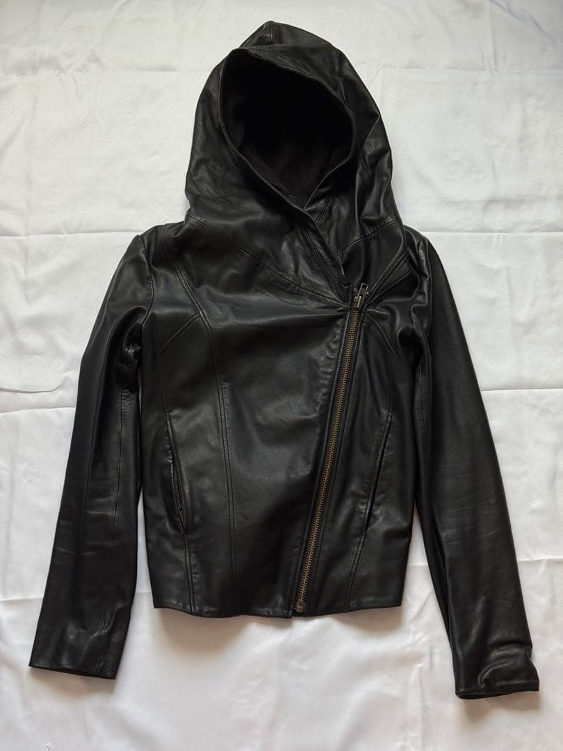 HELMUT LANG 黒レザーライダースジャケット Helmut Lang ベルテッド ライダースジャケット | ブラック | FARFETCH JP
