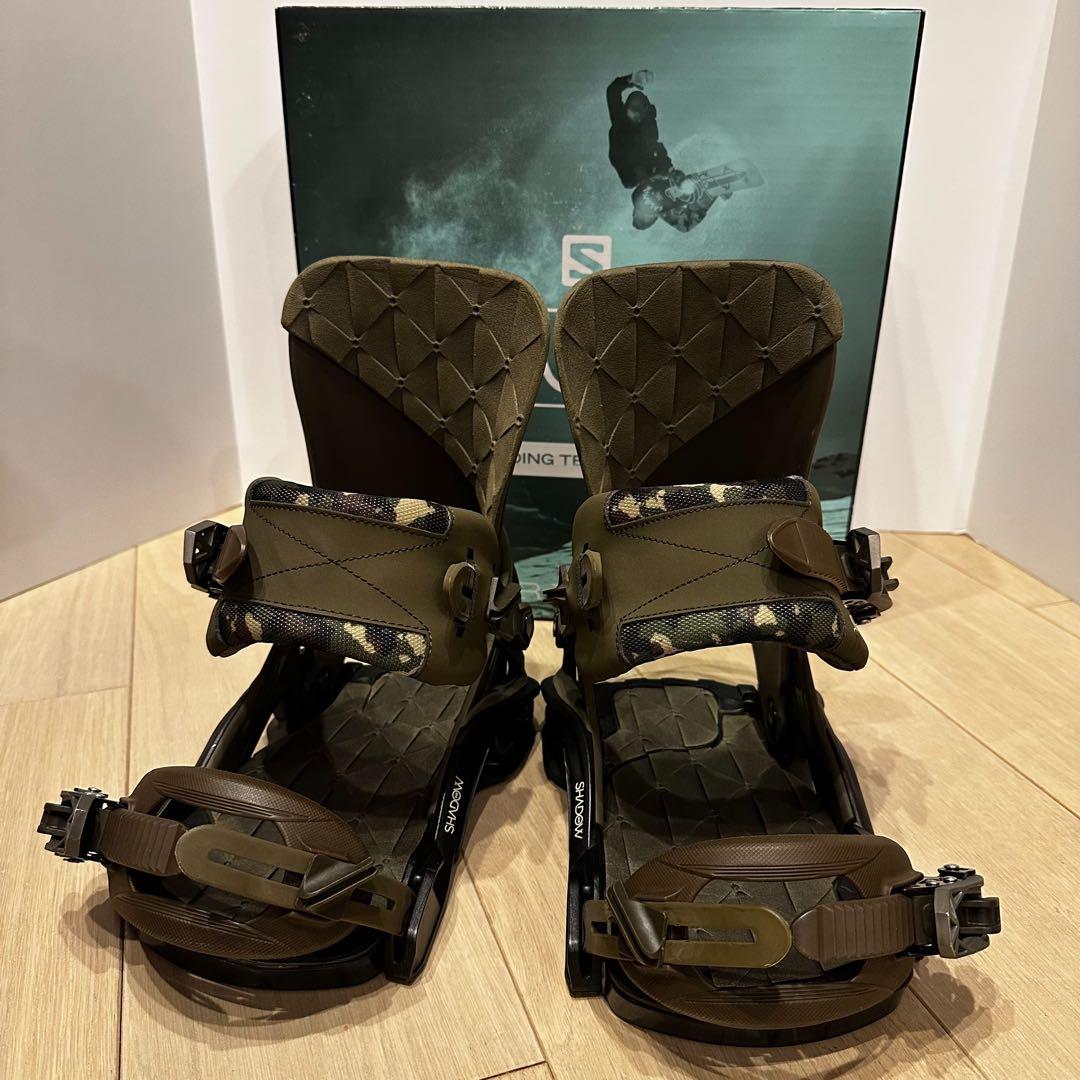 SALOMON DISTRICT Army/Green S ビンディング SALOMON DISTRICT スノーボード ビンディング グリーン S - メルカリ