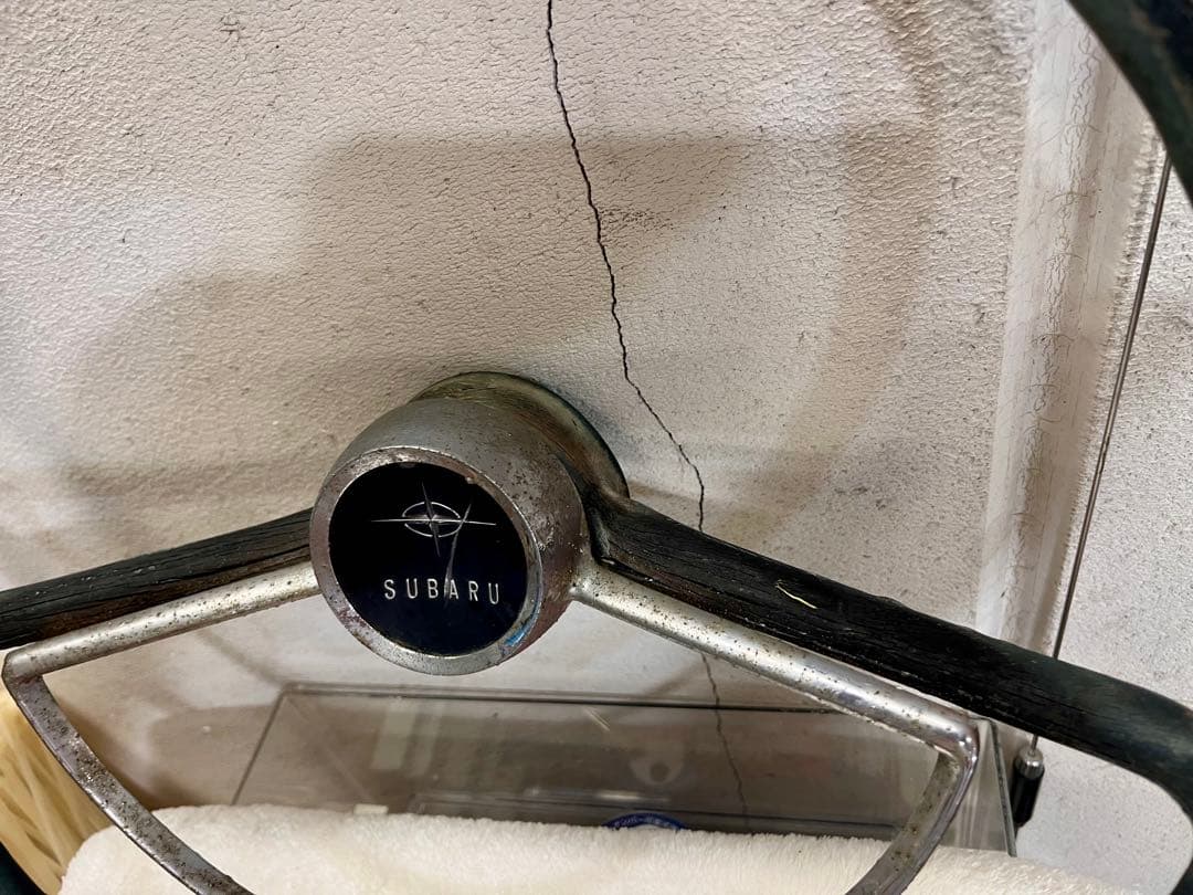 Y*a様 SUBARU ステアリングφ380 昭和レトロ - メルカリ