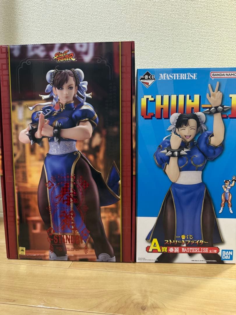 マックスファクトリー 一番くじストリートファイター 春麗フィギュア 2体セット 一番くじ『ストリートファイター』本日（2/25）発売。“春麗 MASTERLISE