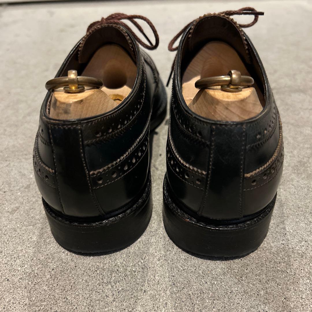 美品 ジャランスリワヤ コードバン ウイングチップ UK6 - メルカリ