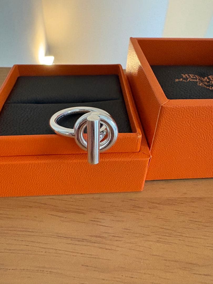 HERMES シルバーリング エシャペ MM#56 - メルカリ