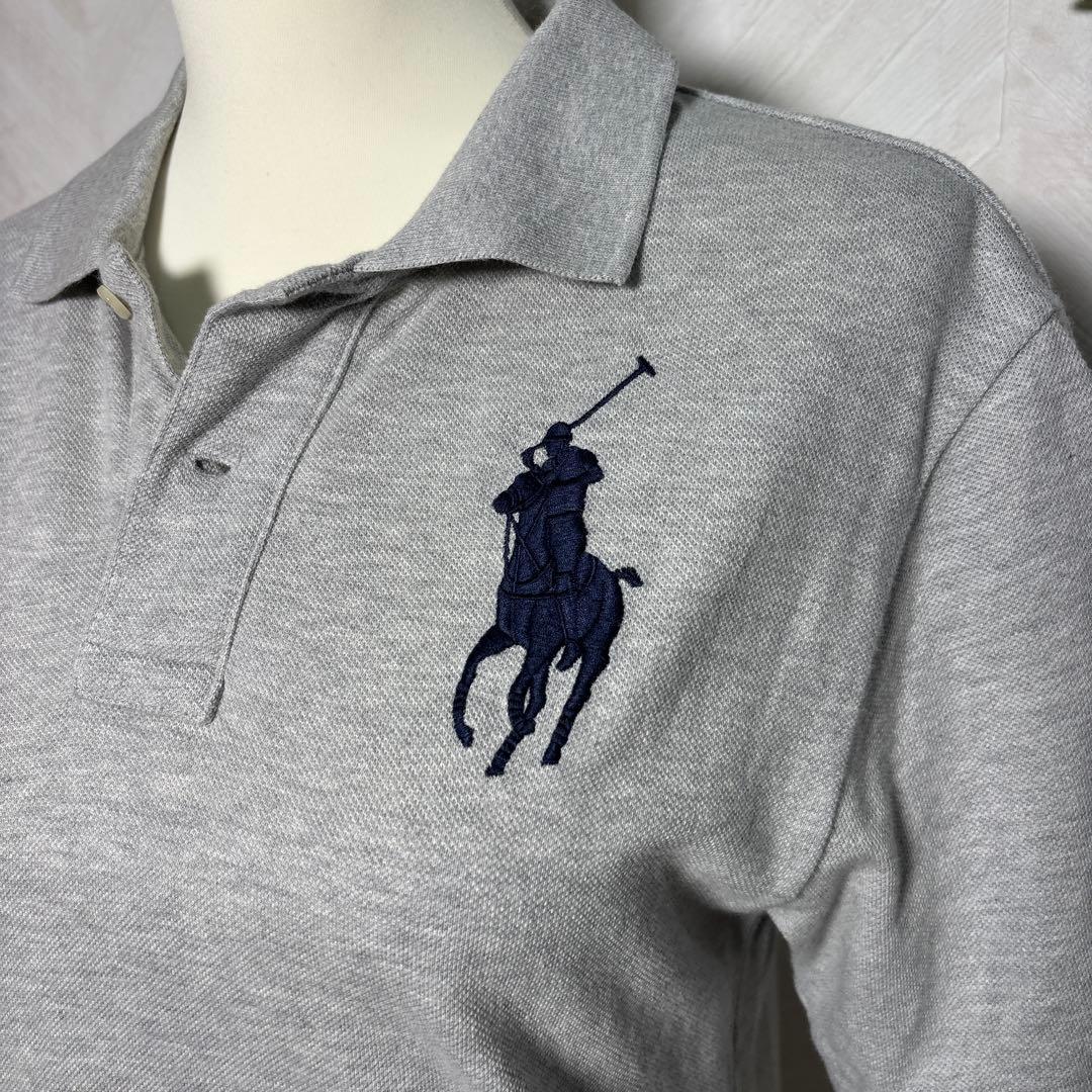 y2k平成ギャル ポロラルフローレン ビックポニー3ポロシャツ キッズL