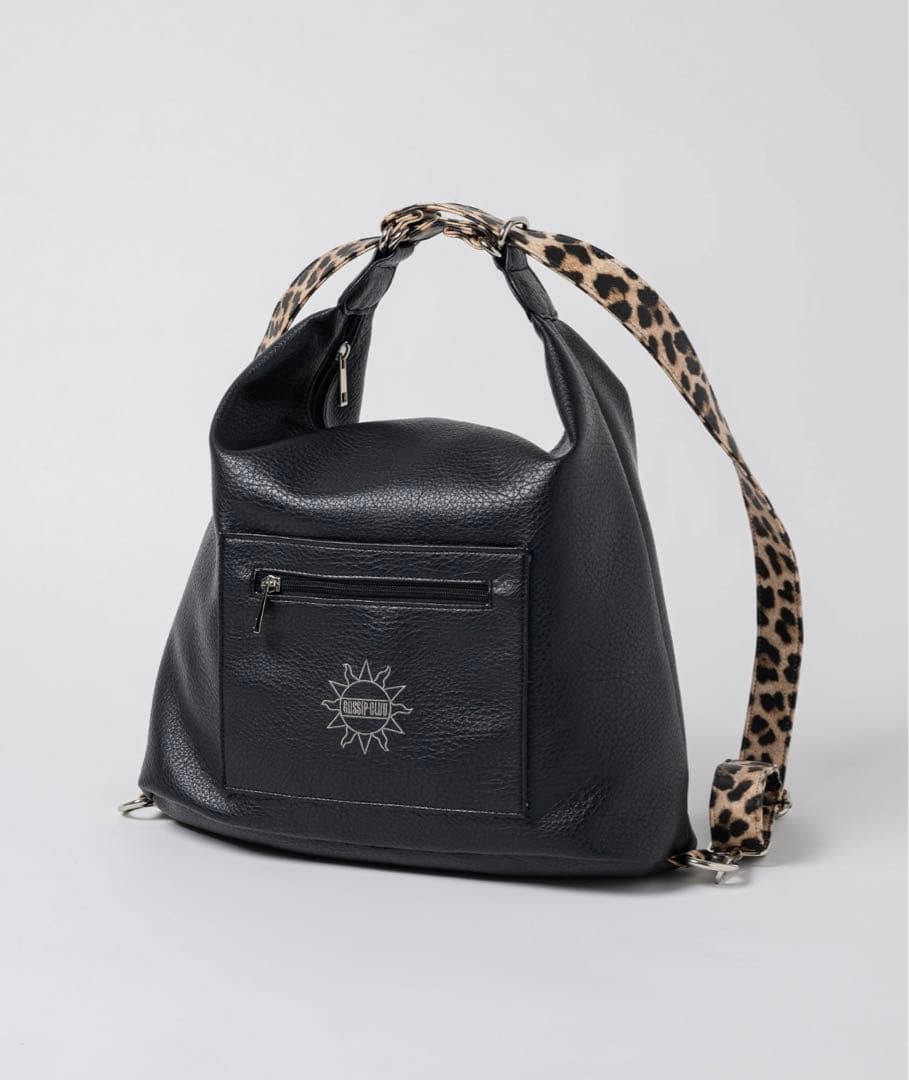 GOSSIP CLUB 2way レザー刺繍bag - メルカリ