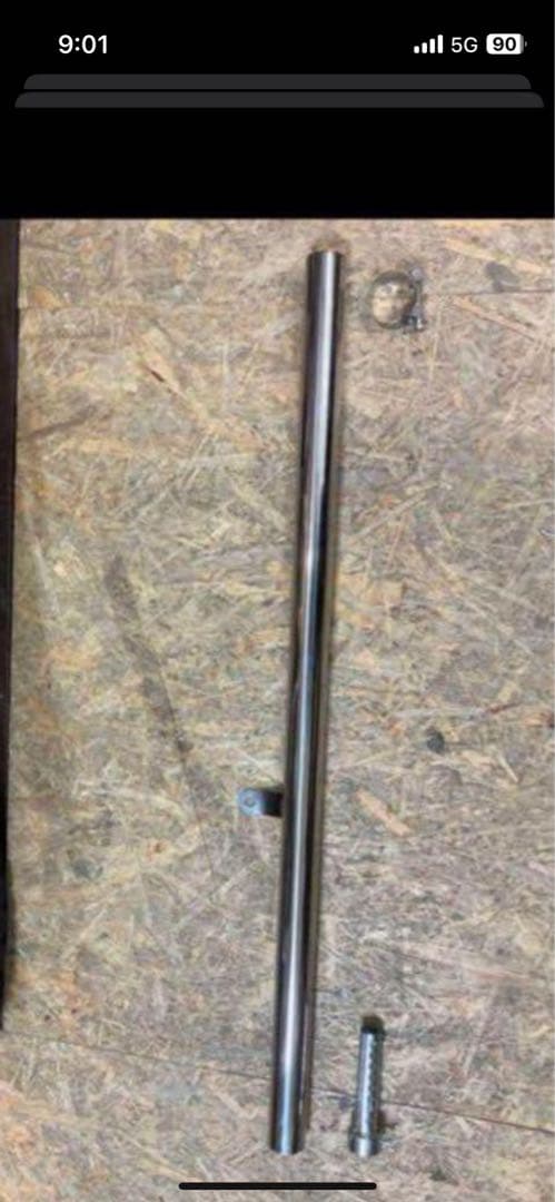 nico様専用、sr400 ストレートマフラー ステンレス製 磨き400番 - メルカリ