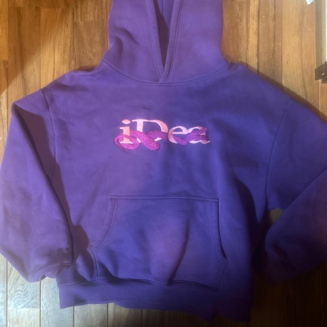 ideaswam紫パーカー - メルカリ