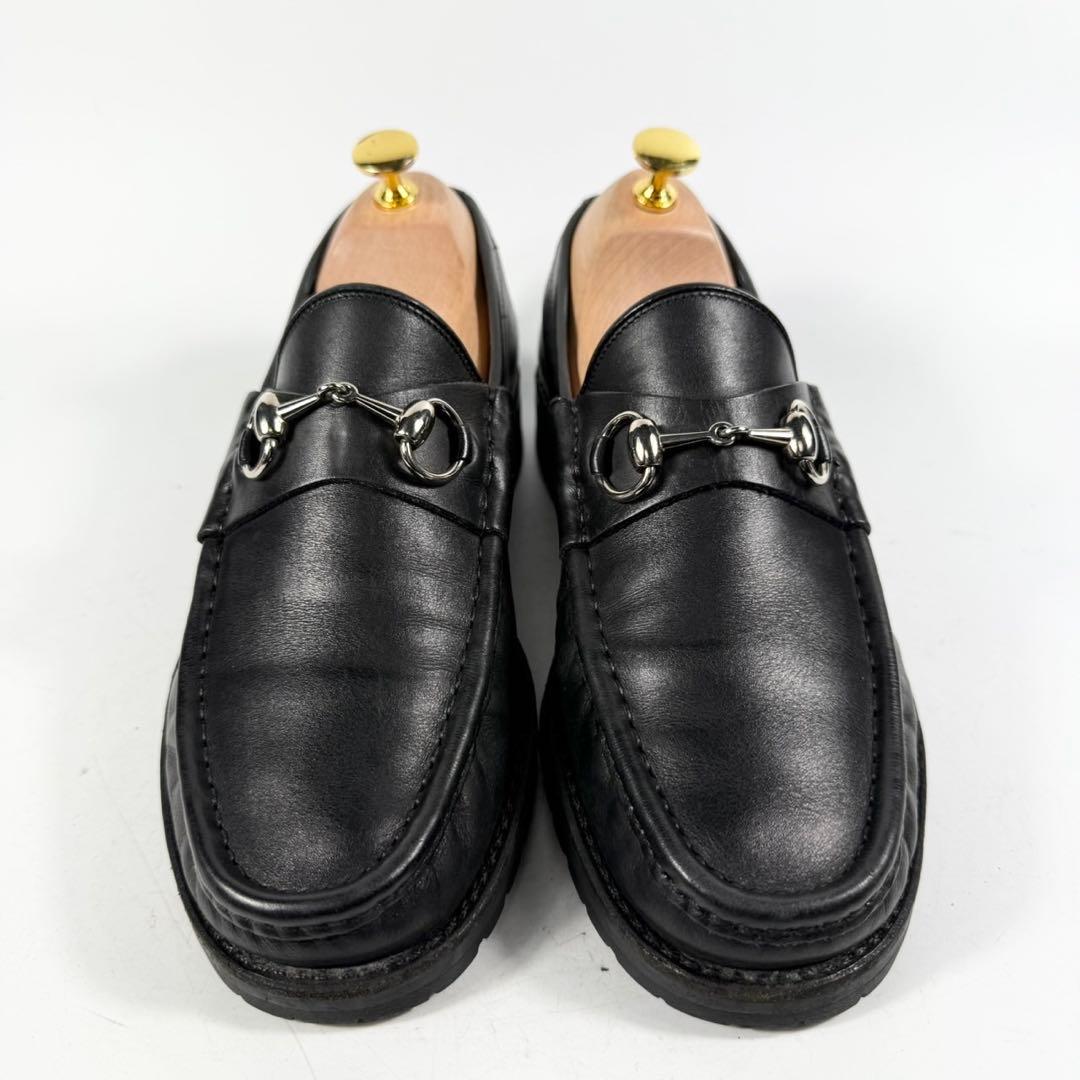 GUCCI グッチ ホースビット ローファー（40,5）トムフォード期後期 黒