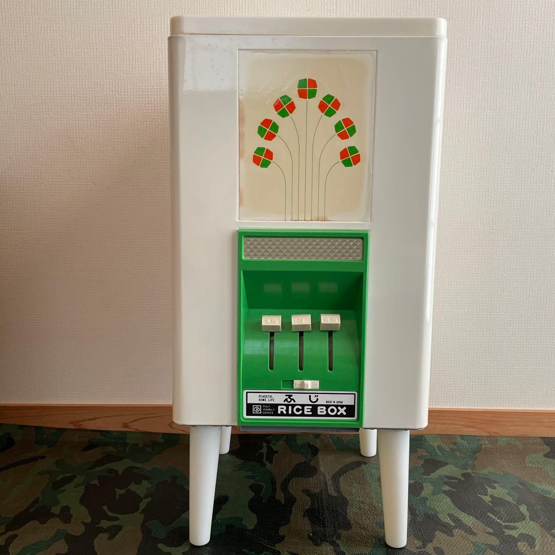 最終価格！】米びつ こめびつ ライスボックス 昭和レトロ 新品 - メルカリ