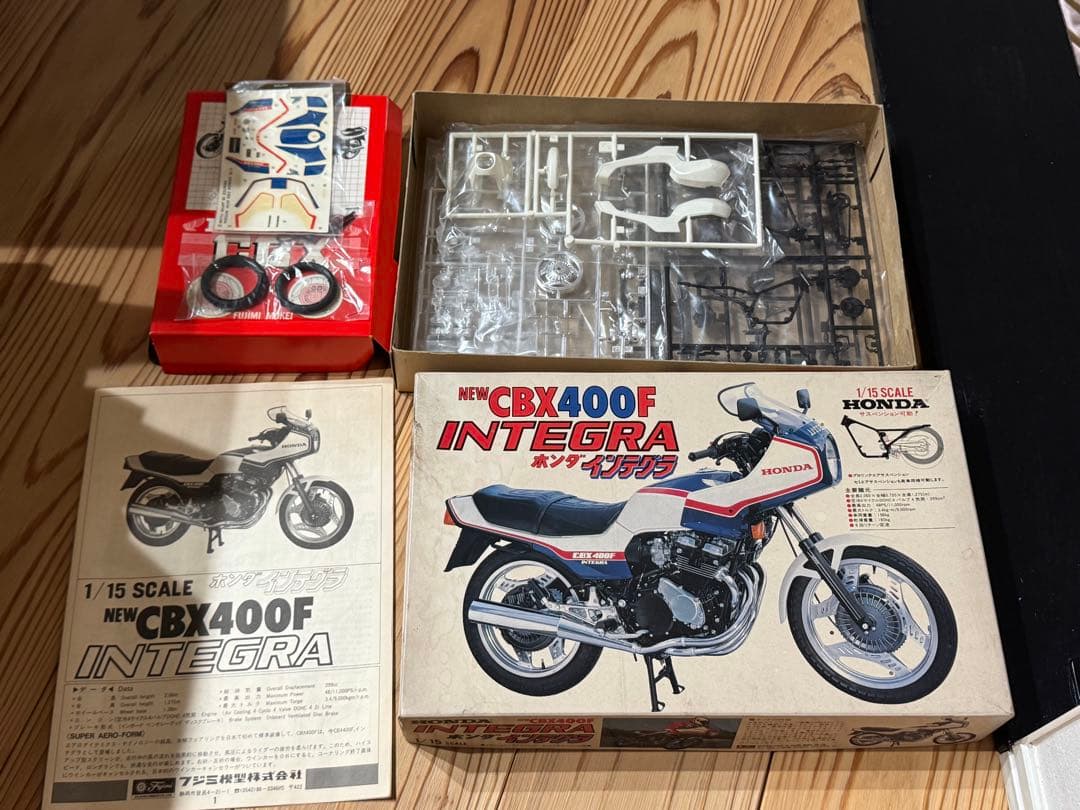 HONDA CBX400F インテグラ 内袋未開封 箱経年劣化 - メルカリ
