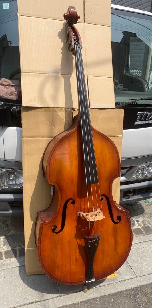 【引取り限定】コントラバス オリエンテ 5弦 2013 コントラバス – Atelier Tetsu Suzuki｜東京都