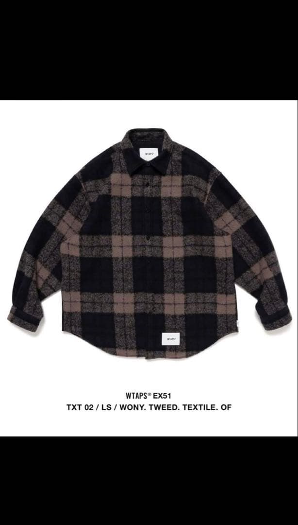 ジャケット・アウター WTAPS TXT 03/ LS / WONY. TWEED. TEXTILE NEW ARRIVAL RESTOCK #WTAPS ・TXT 02 / LS / WONY.TWEED.TEXTILE.OF