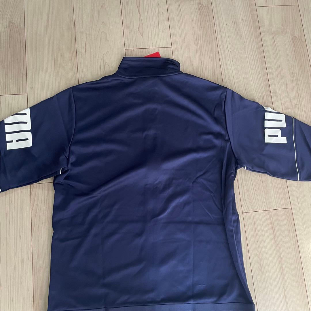 《新品》puma トレーニングウェア セットアップ ネイビー　XL