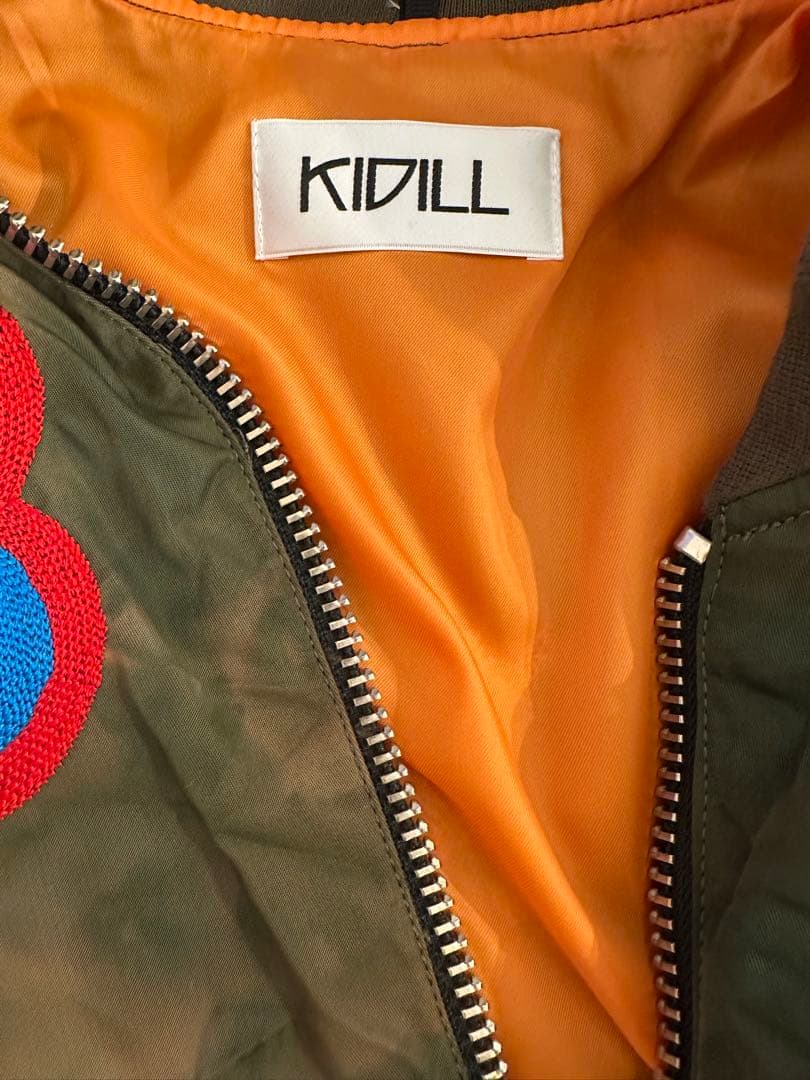 KIDILL 花柄刺繍 MA-1ジャケット - メルカリ