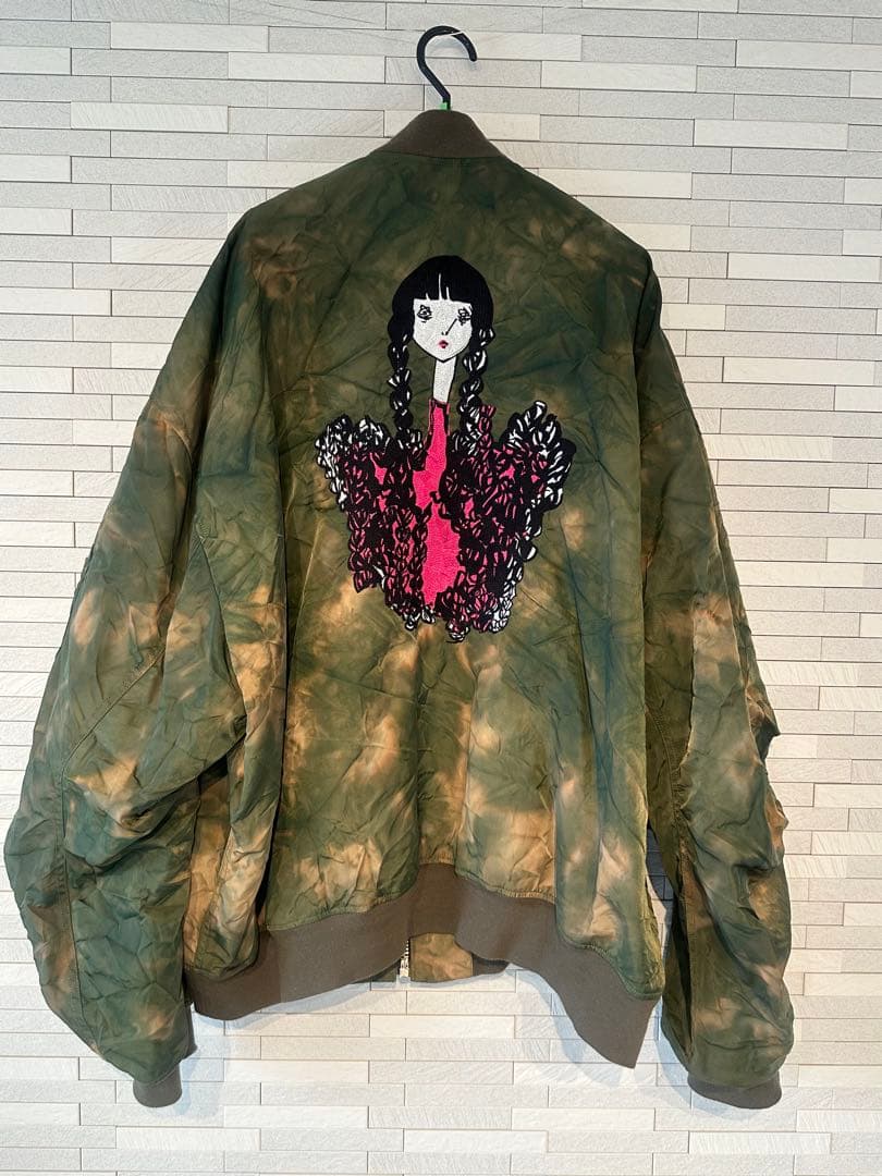 KIDILL 花柄刺繍 MA-1ジャケット - メルカリ