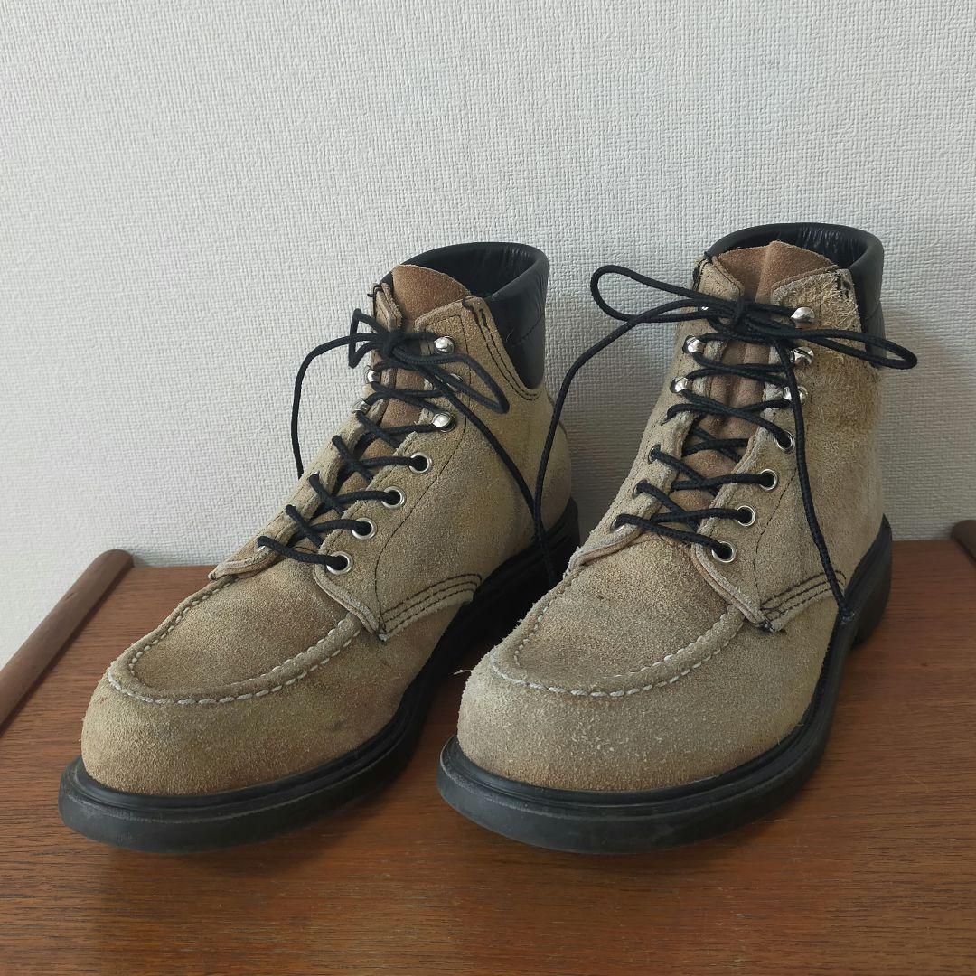 RED WING　8118　8D　刺繍羽根タグ　スーパーソール　ワークブーツ RED WING 8118 8D 刺繍羽根タグ スーパーソール ワークブーツ - メルカリ