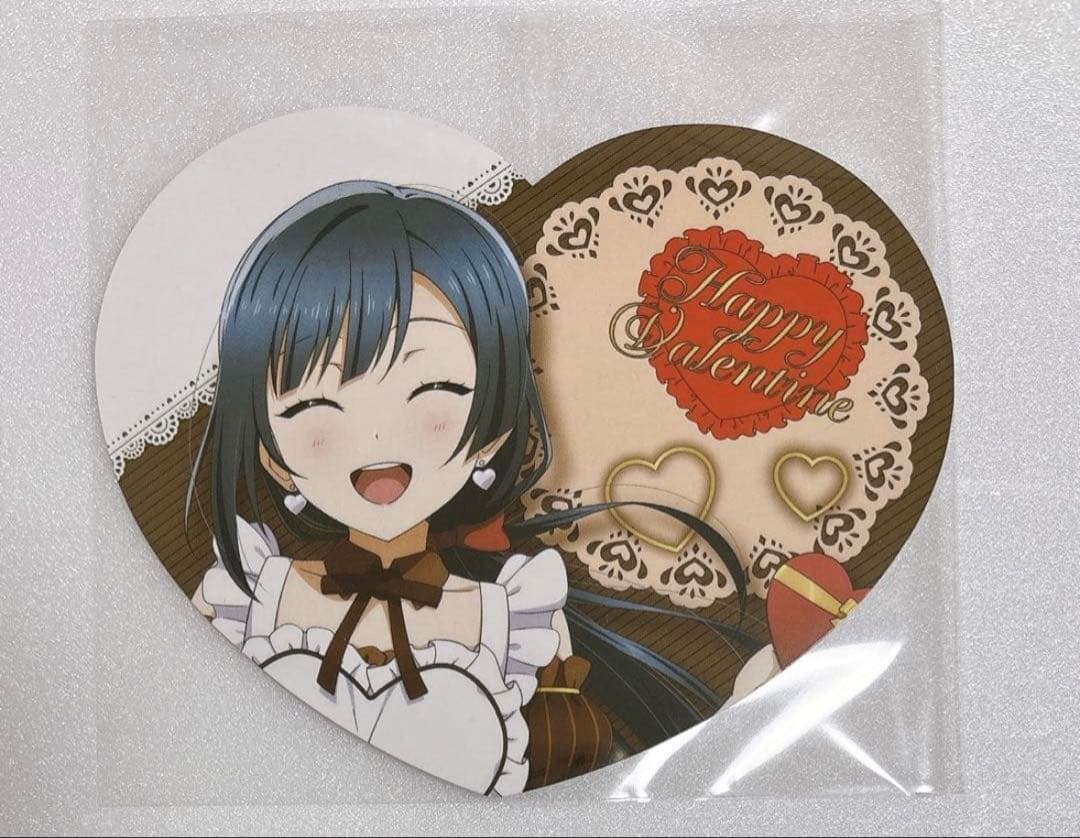 ラブライブ 虹ヶ咲 バレンタイン 2026 ハート型カード 優木せつ菜