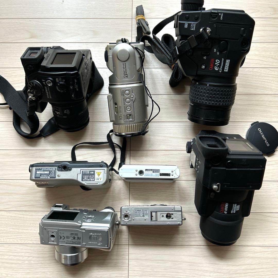 ジャンク デジカメ 8台セット - メルカリ
