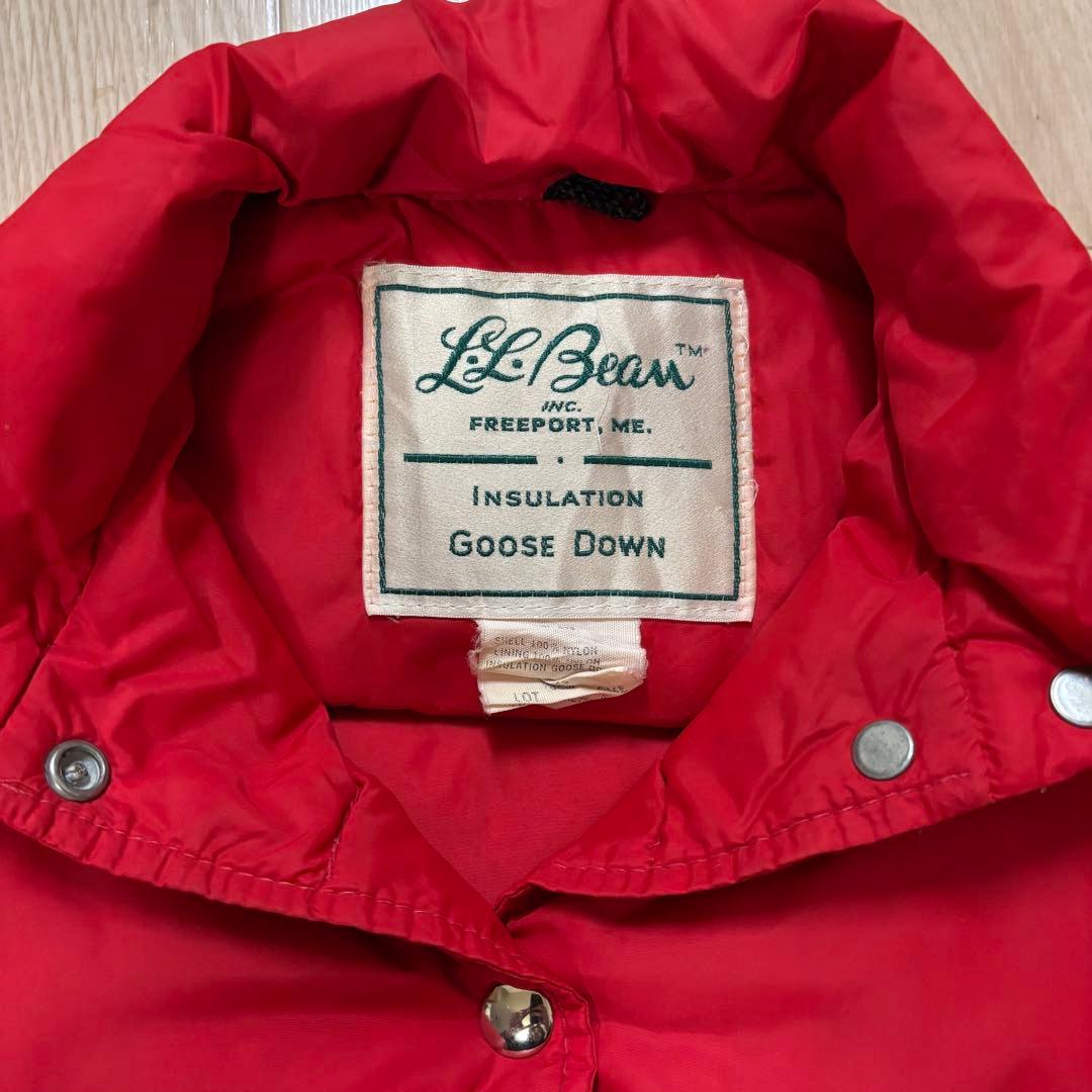 70s L.L.Bean ダウンベスト　エルエルビーン　ヴィンテージ　ビンテージ