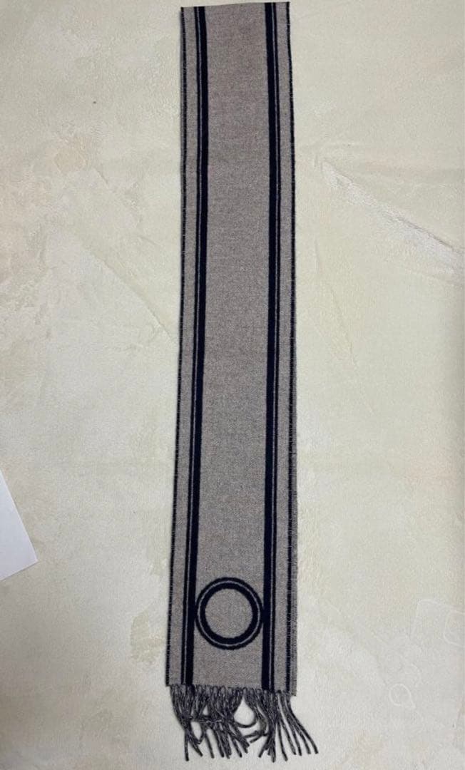 a*ん様 エルメス Hermes カシミヤマフラー 《バンド・ドゥ・レポ》02新