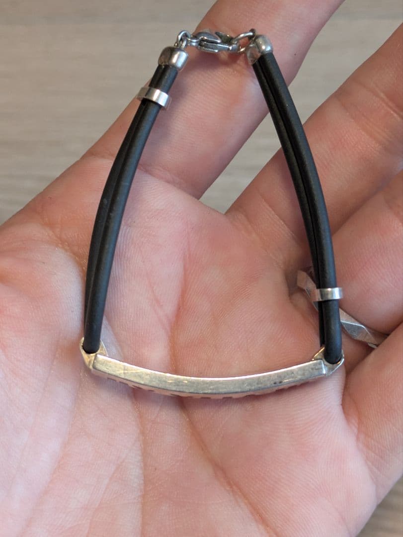 TIFFANY ティファニー アトラス ラバー ブレスレット SV925 - メルカリ