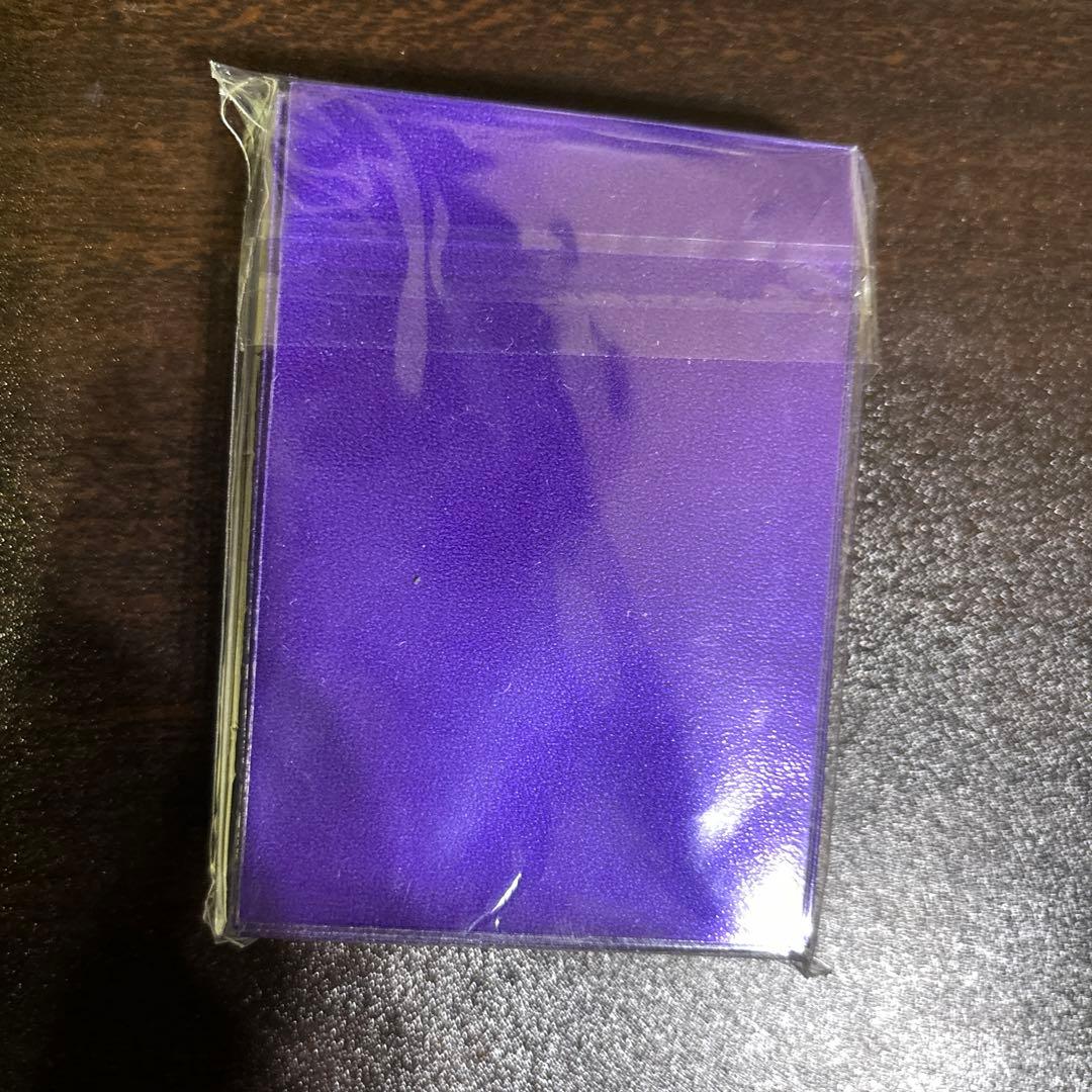 遊戯王 スリーブ 紫 パープル - メルカリ