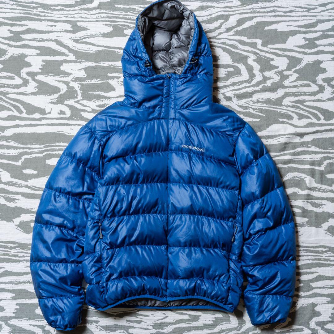 美品 00s mont-bell モンベル ライトアルパインダウンパーカ L 冬季登山に対応する温かなダウンジャケット-モンベル『アルパイン