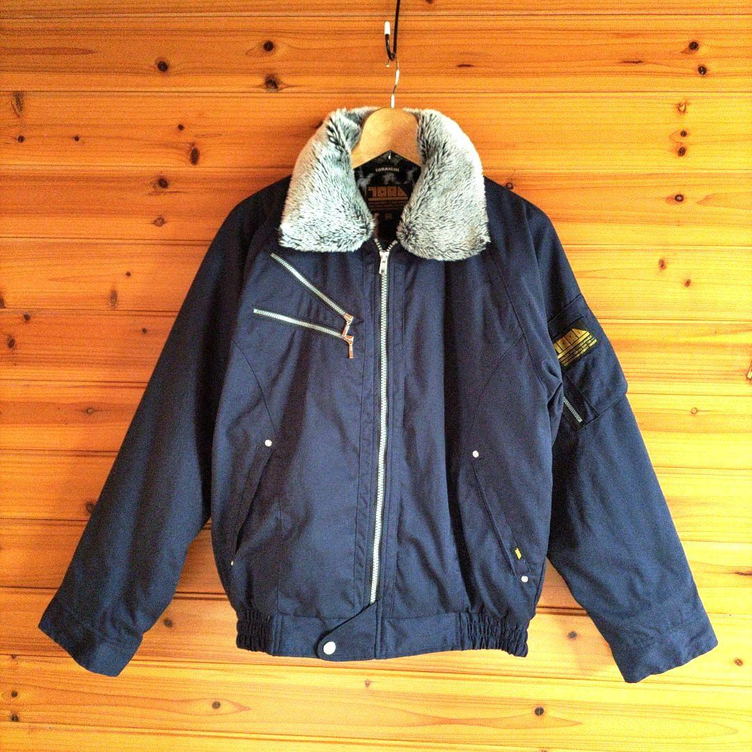 限定 寅壱 ドカジャン パイロットジャンパー ボア アニマル柄 ゼブラ