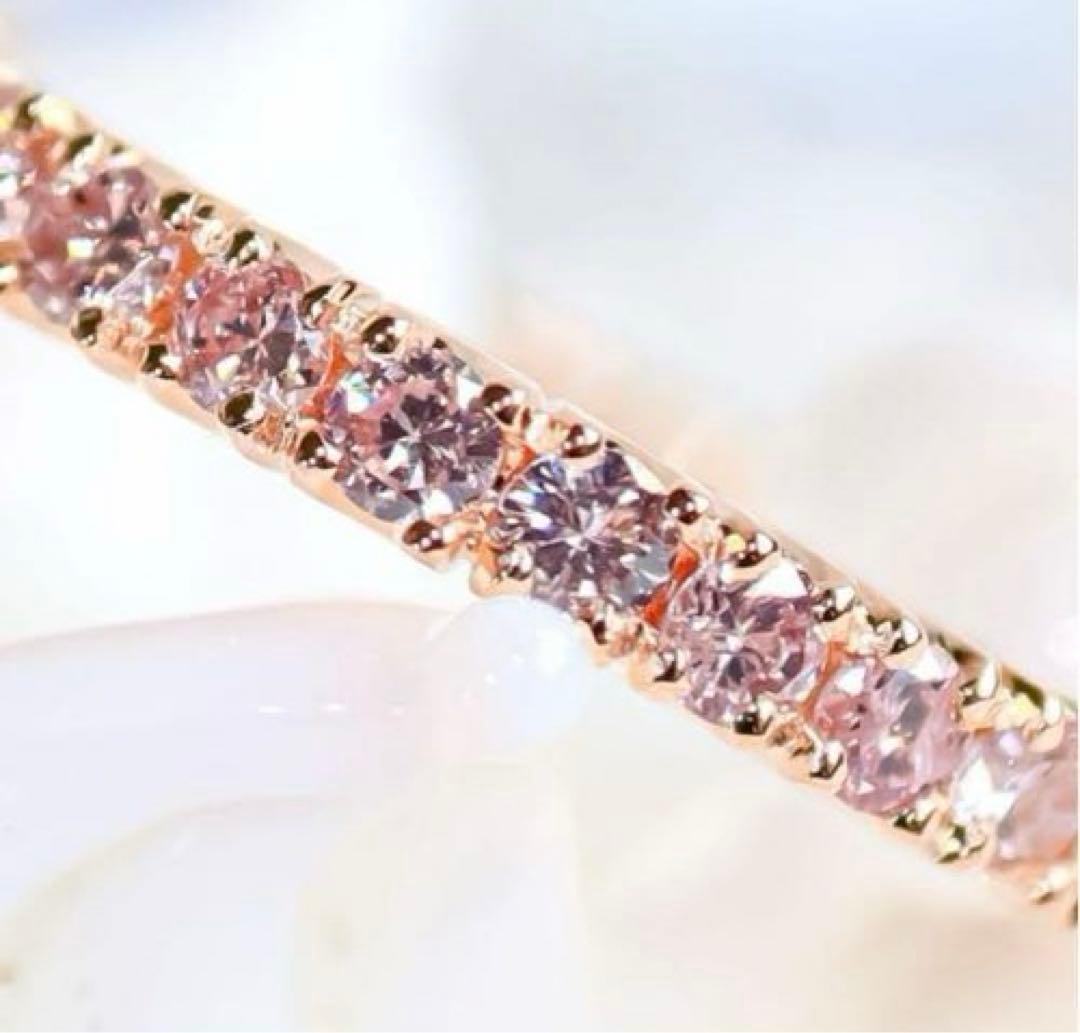 さよ様ご専用】あきら宝石 天然ピンクダイヤモンド11石計0.216ct