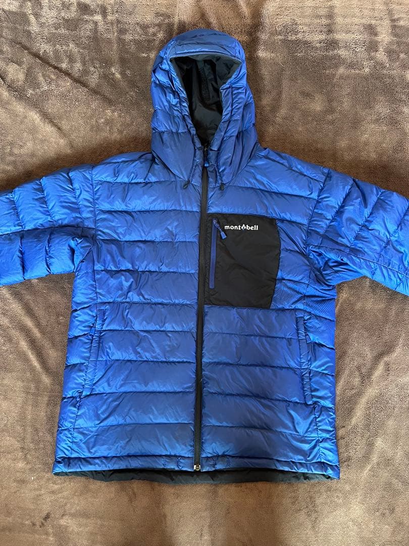 montbell リバーシブルダウンジャケット モンベル コロラドパーカー L