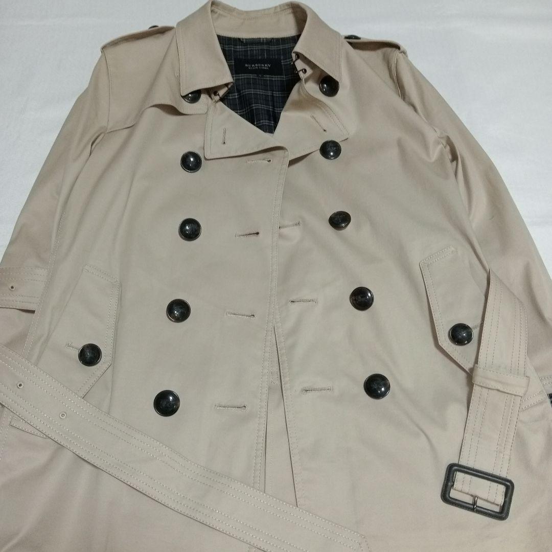 BURBERRY BLACK LABEL トレンチコート ショート ベージュ L - メルカリ
