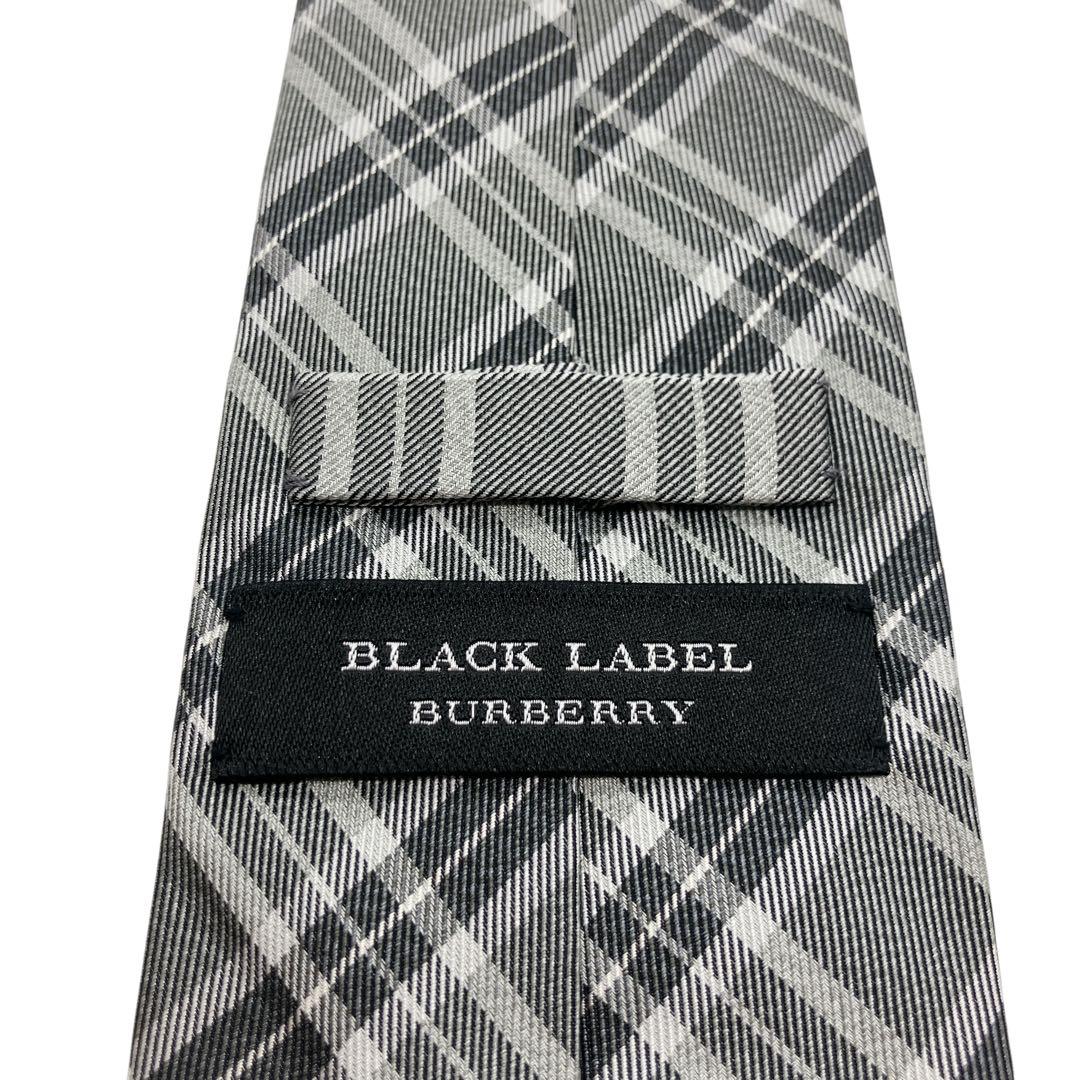 未使用級】BURBERRY バーバリー ネクタイ ノバチェック グレー - メルカリ