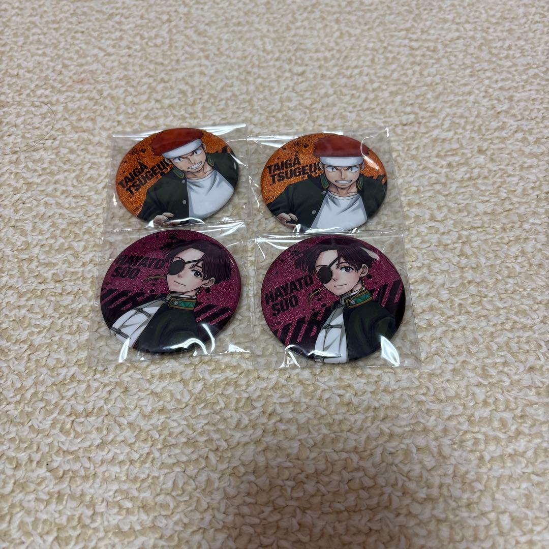 WIND BREAKER 蘇枋隼飛 柘浦大河ウィンブレ展 グリッター缶バッジ