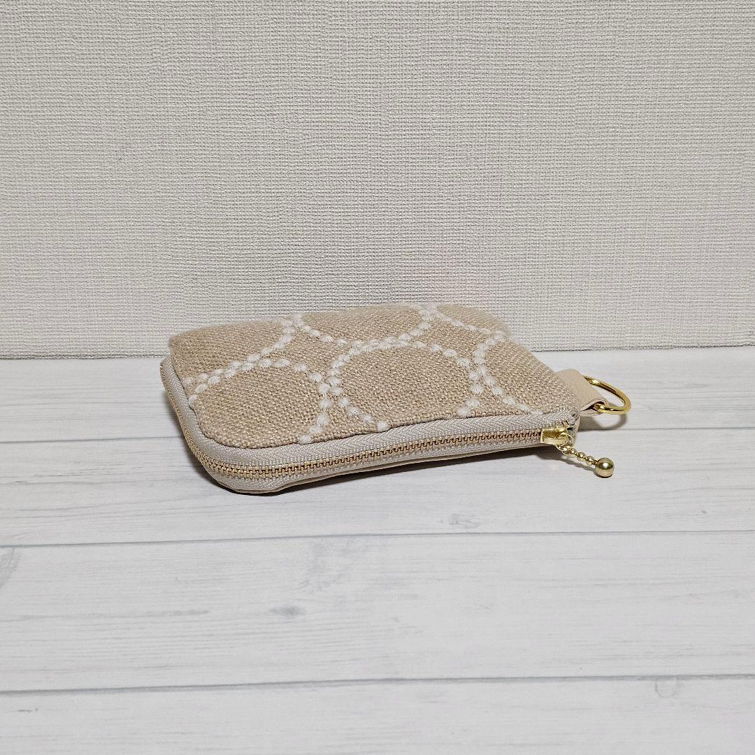 t.ミニウォレット タンバリン 希少ベージュ ミナペルホネン