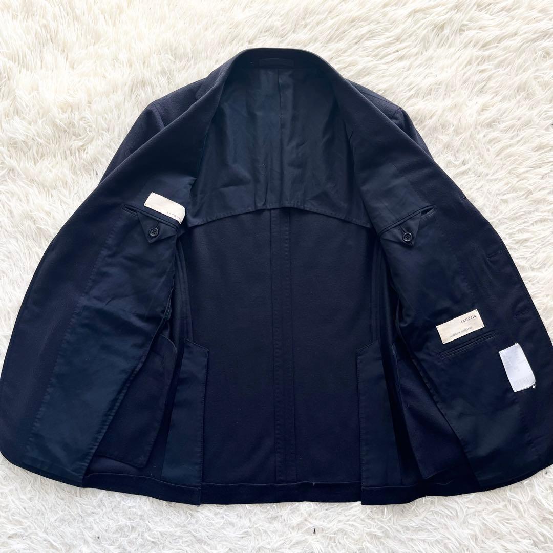 <美品> LARDINI サルトリア カシミヤ100% ネイビー ジャケット46 美品> LARDINI サルトリア カシミヤ100% ネイビー ジャケット46 - メルカリ
