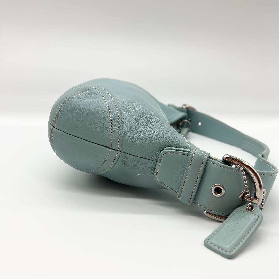 Coach 9541 Hobo Shoulder bag Blue Rare D100555771 - バッグ稼働