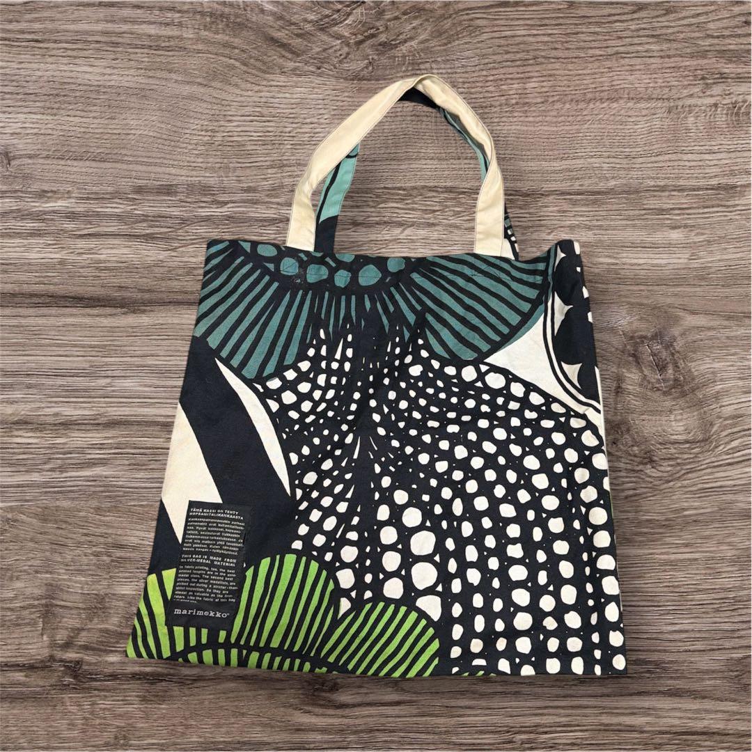 marimekko マリメッコ 花柄 トートバッグ シイルトラプータルハ - メルカリ