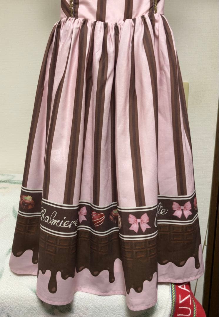 シャルミエール ボンボンショコラ ジャンスカ ピンク アクシーズ axes