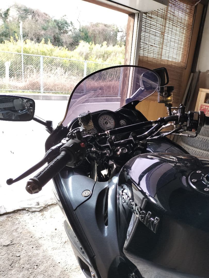 zzr1100 zx11 D型 MRA スモーク スクリーン ロング型 - メルカリ