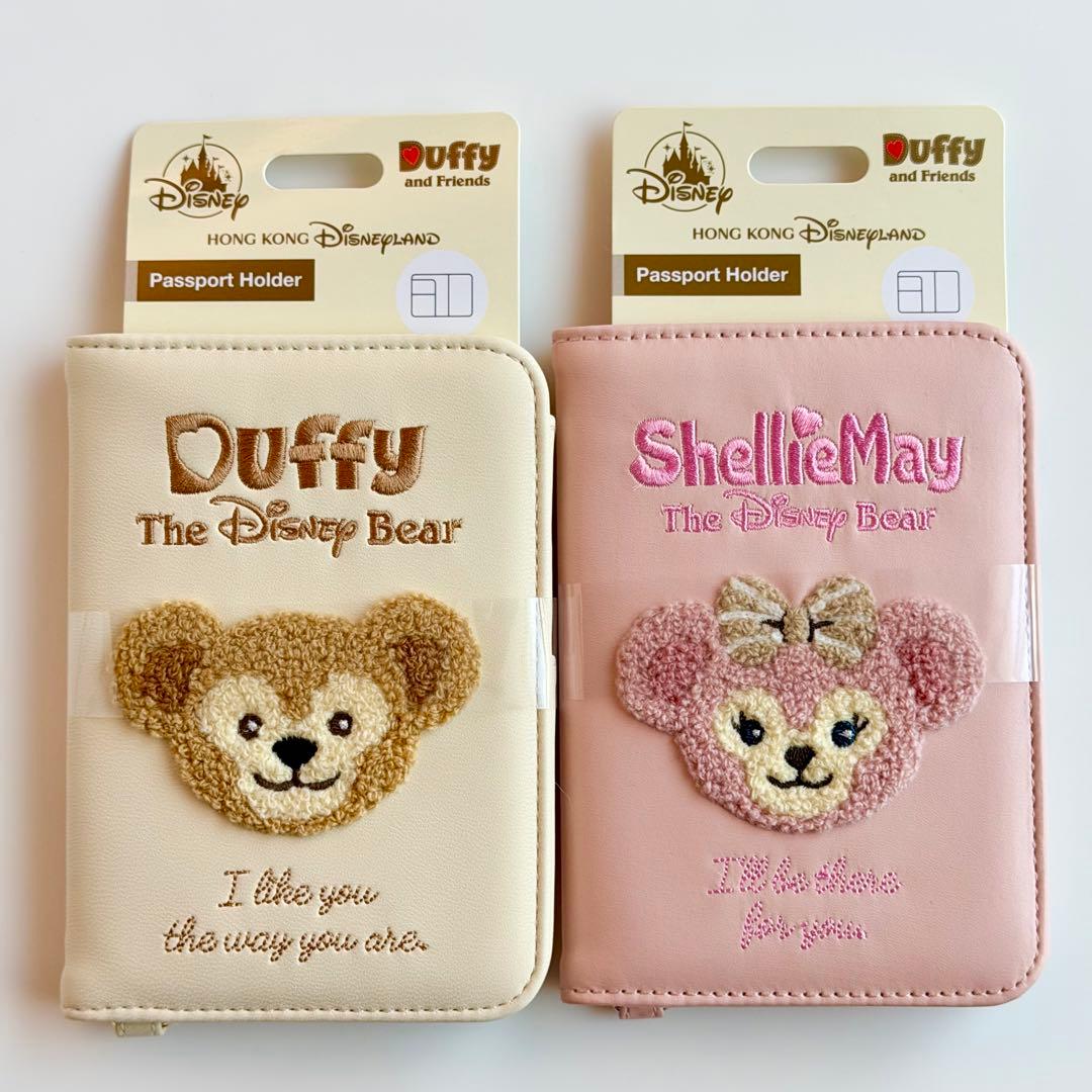 ダッフィー＆フレンズ ダッフィー シェリーメイ パスポートケース 香港