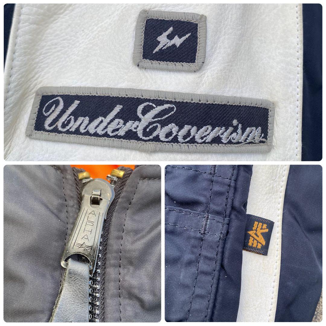 初期 UNDERCOVER x FRAGMENT コラボ MA-1 藤原ヒロシ - メルカリ