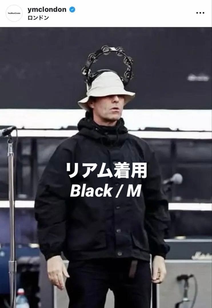 oasis リアム着用YMC Bonehead Jacket Black M oasis リアム着用 YMC Bonehead Jacket Black L - メルカリ