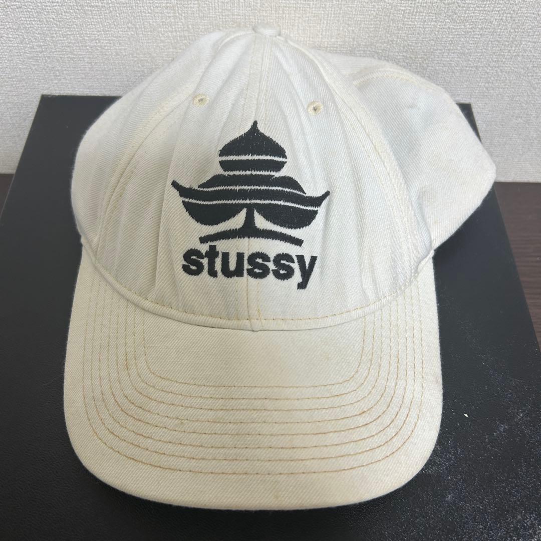STUSSY キャップ デッドストック 白タグ 90s Vintage - メルカリ