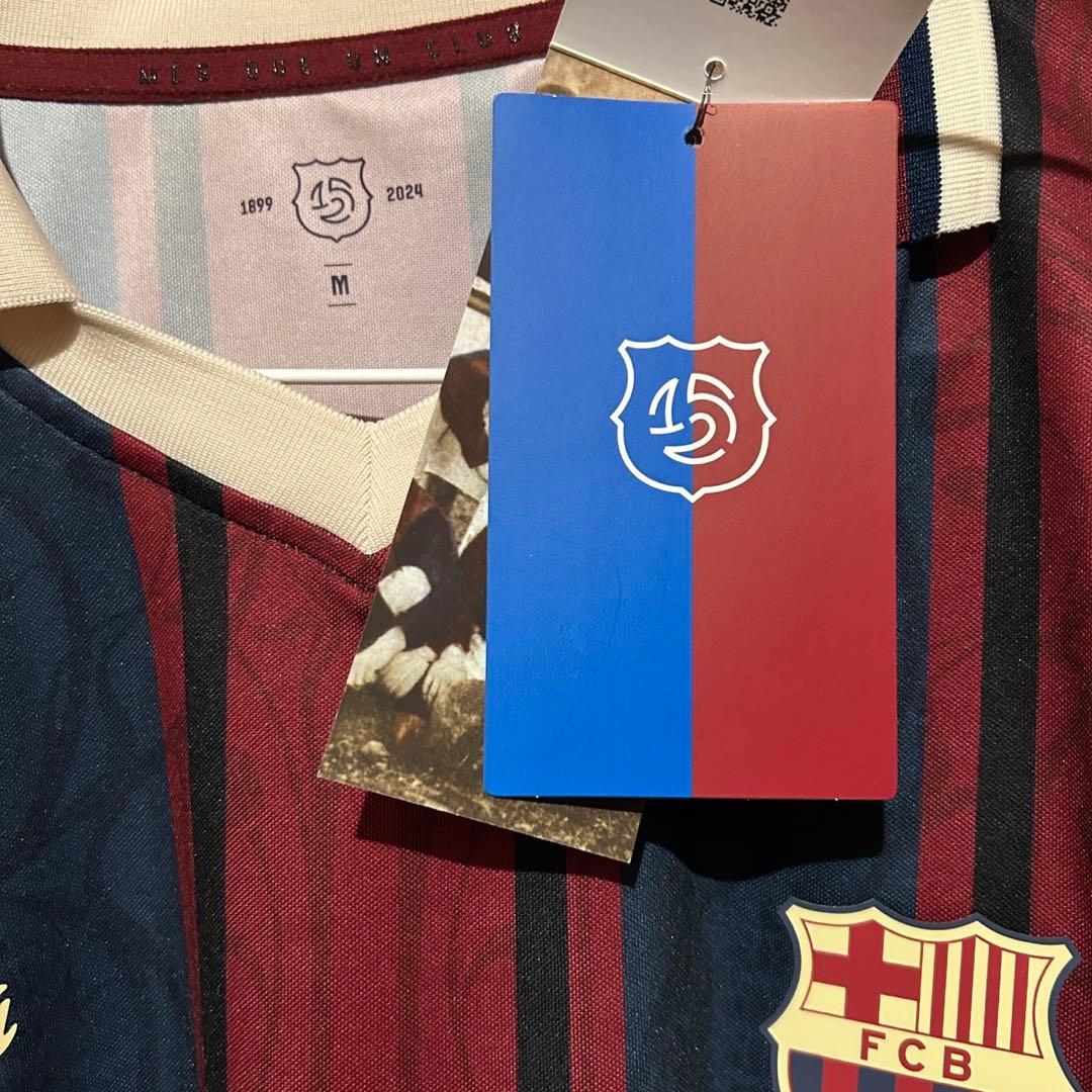 FCバルセロナ 125周年記念 レトロシャツ - メルカリ