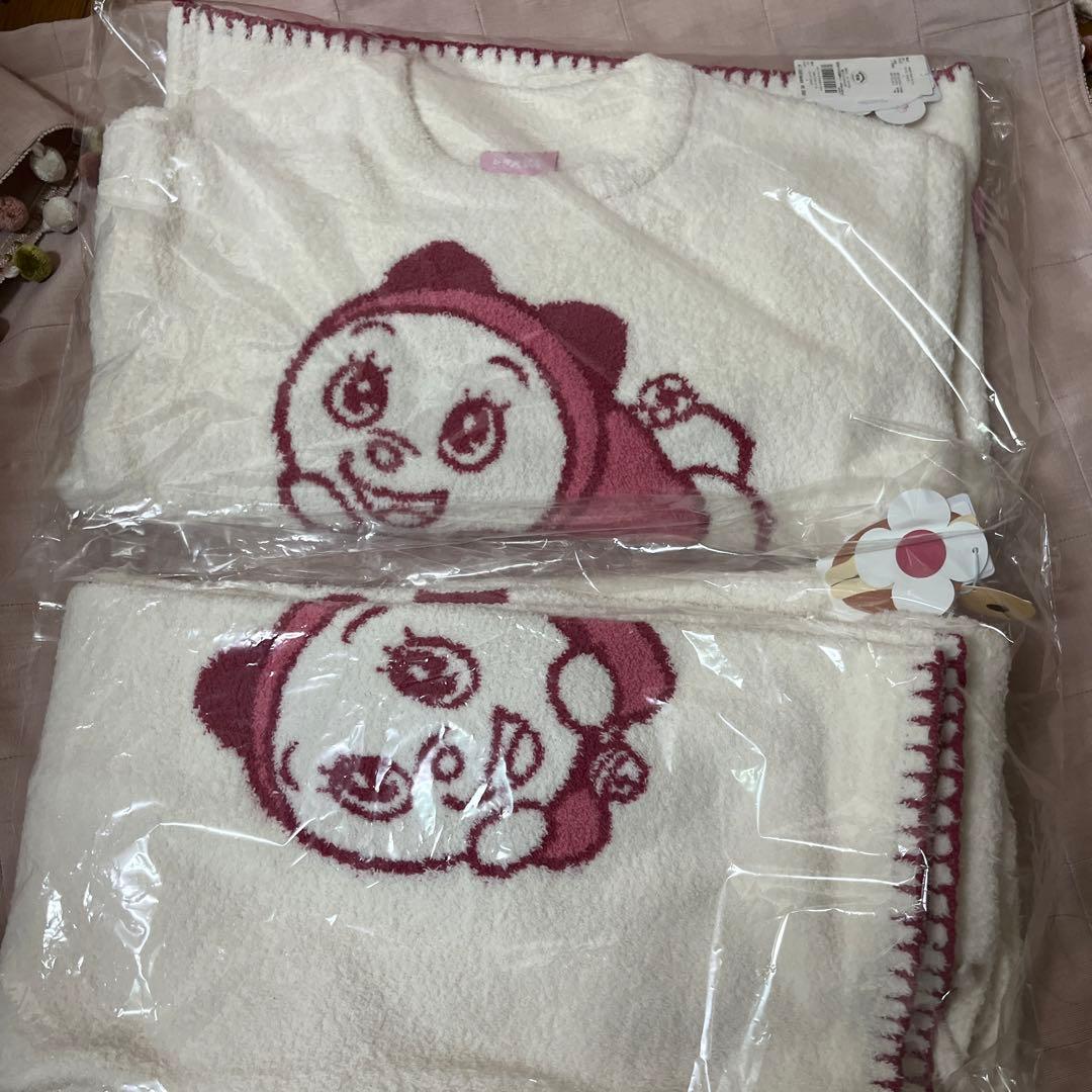 ジェラートピケ ドラミちゃんルームウェア上下セット ベビモコ