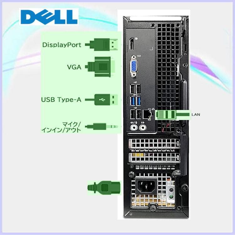 DELL OptiPlex □Windows11□SSD□office□第4世代 - メルカリ