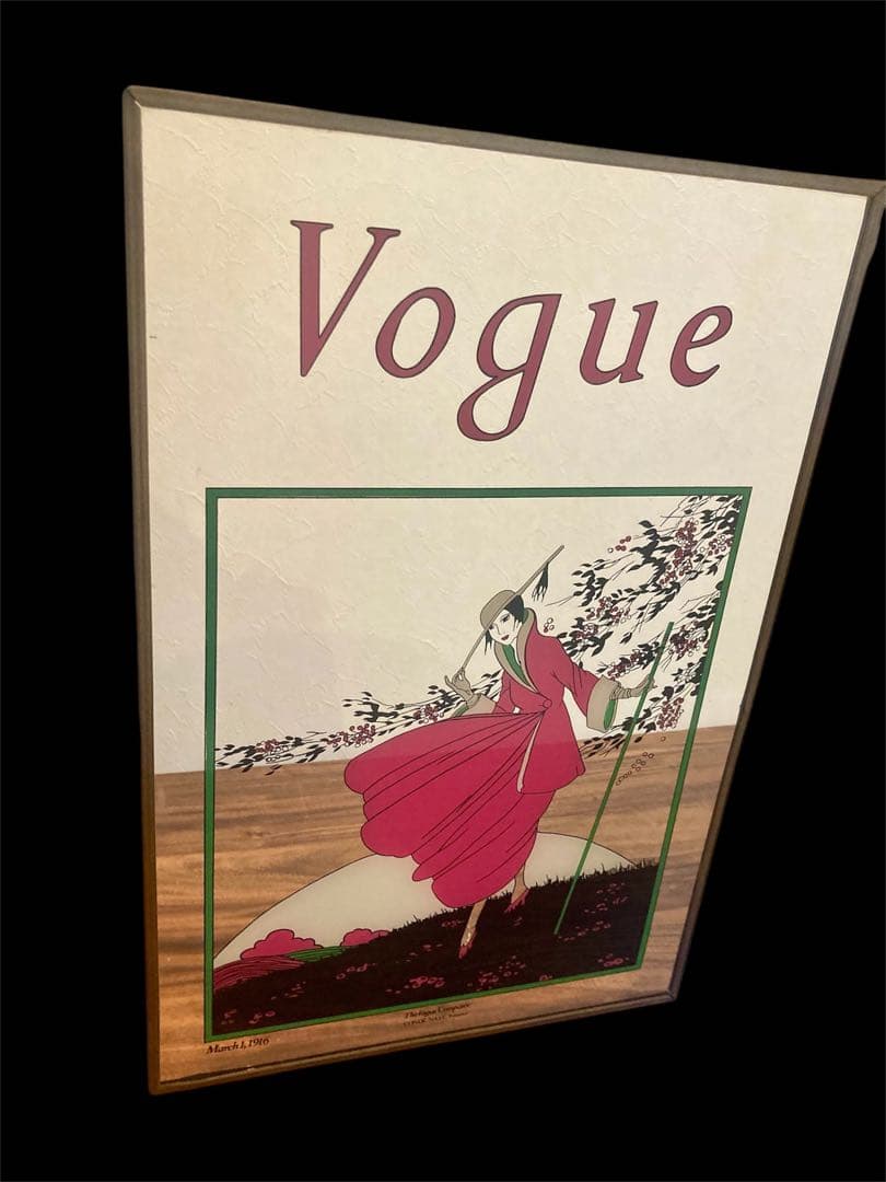 Vogue パブミラー Vogue アートミラー パブミラー ヴィンテージ - メルカリ