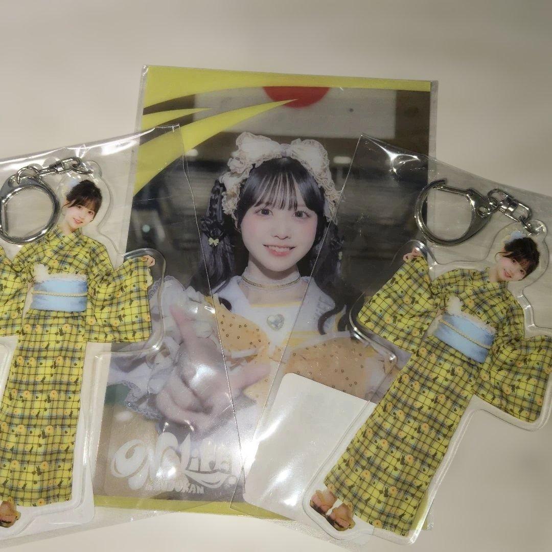 ilife! 福丸うさ 武道館ライブくじ アクリルキーホルダー浴衣 クリア