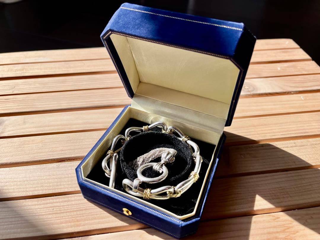 Santaku 18k combi eight knot bracelet - メルカリ